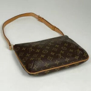 Louis Vuitton Bag Musette Monogram Shoulder Tango Brown Short Brown